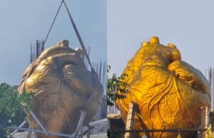 ไวรัลพิธีอัญเชิญ “หัวใจพระพุทธเจ้า” หล่อรูปทรงอนาโตมี ฉีกกฎวงการพุทธศิลป์