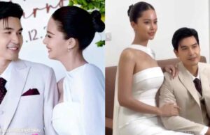 สุดชื่นมื่น พระนางช่องดัง จูงมือลั่นระฆังวิวาห์หวานเเล้ว