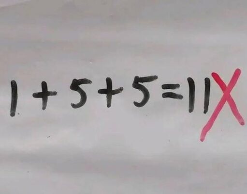 พ่อโทรหาครู ลูกคิดเลข 1+5+5=11 ทำไมตรวจว่า “ผิด” รู้เฉลยพูดไม่ออก เพราะผิดจริงๆ