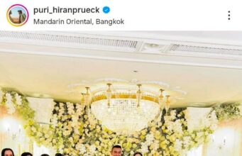 วิวาห์หวาน “หมวดอ๋อ” ควง “หมอเพื่อน” เข้าพิธีแต่งงานแล้ว เจ้าสาวสวยมาก