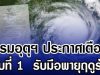 กรมอุตุฯ ประกาศเตือน ฉบับที่ 1 รับมือพายุฤดูร้อน