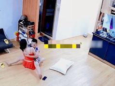 สามีเครียดสุดขีด เปิดกล้องเห็นภรรยาเล่นกับ “ลูกชาย” ชาวเน็ตดูคลิปบอก ไม่โอเคอย่างแรง! (มีคลิป)